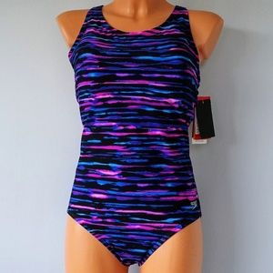 NWT new Speedo size 12 bathing suit swimsuit